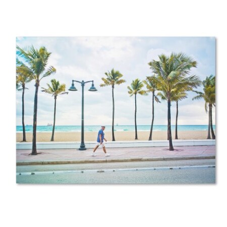 Preston 'Florida Beach Walk' Canvas Art,18x24